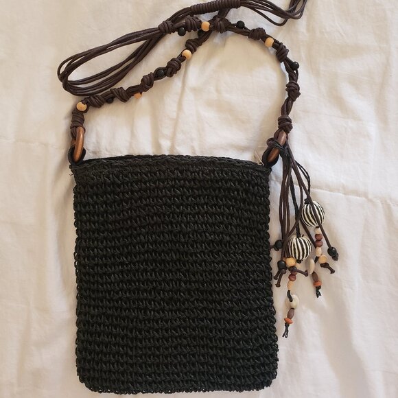 Boho Style Crossbody Shell Tassel Bag Anchor’s Away By Cruisewear & Co. NWOT - Picture 8 of 8